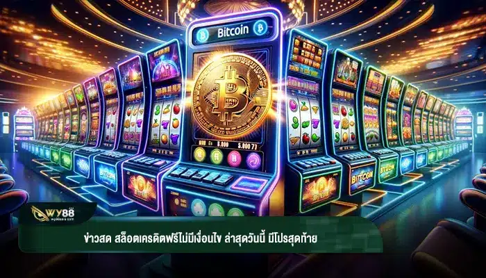 ข่าวสด สล็อตเครดิตฟรีไม่มีเงื่อนไข ล่าสุดวันนี้ มีโปรสุดท้าย