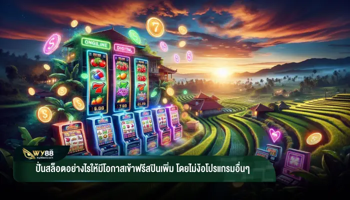 ปั่นสล็อตอย่างไรให้มีโอกาสเข้าฟรีสปินเพิ่ม โดยไม่ง้อโปรแกรมอื่นๆ