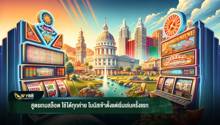 สูตรเกมสล็อต ใช้ได้ทุกค่าย โบนัสเข้าตั้งแต่เริ่มเล่นครั้งแรก