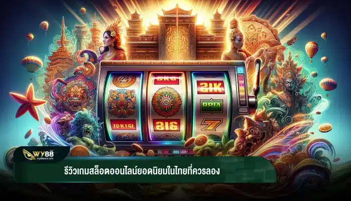 รีวิวเกมสล็อตออนไลน์ยอดนิยมในไทยที่ควรลอง